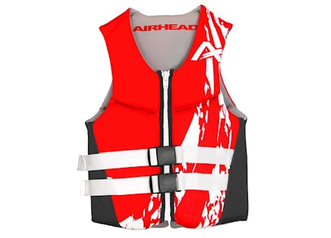 Airhead Swoosh NeoLite Kwik-Dry Adult 3XL Life Vest - Red Main Image